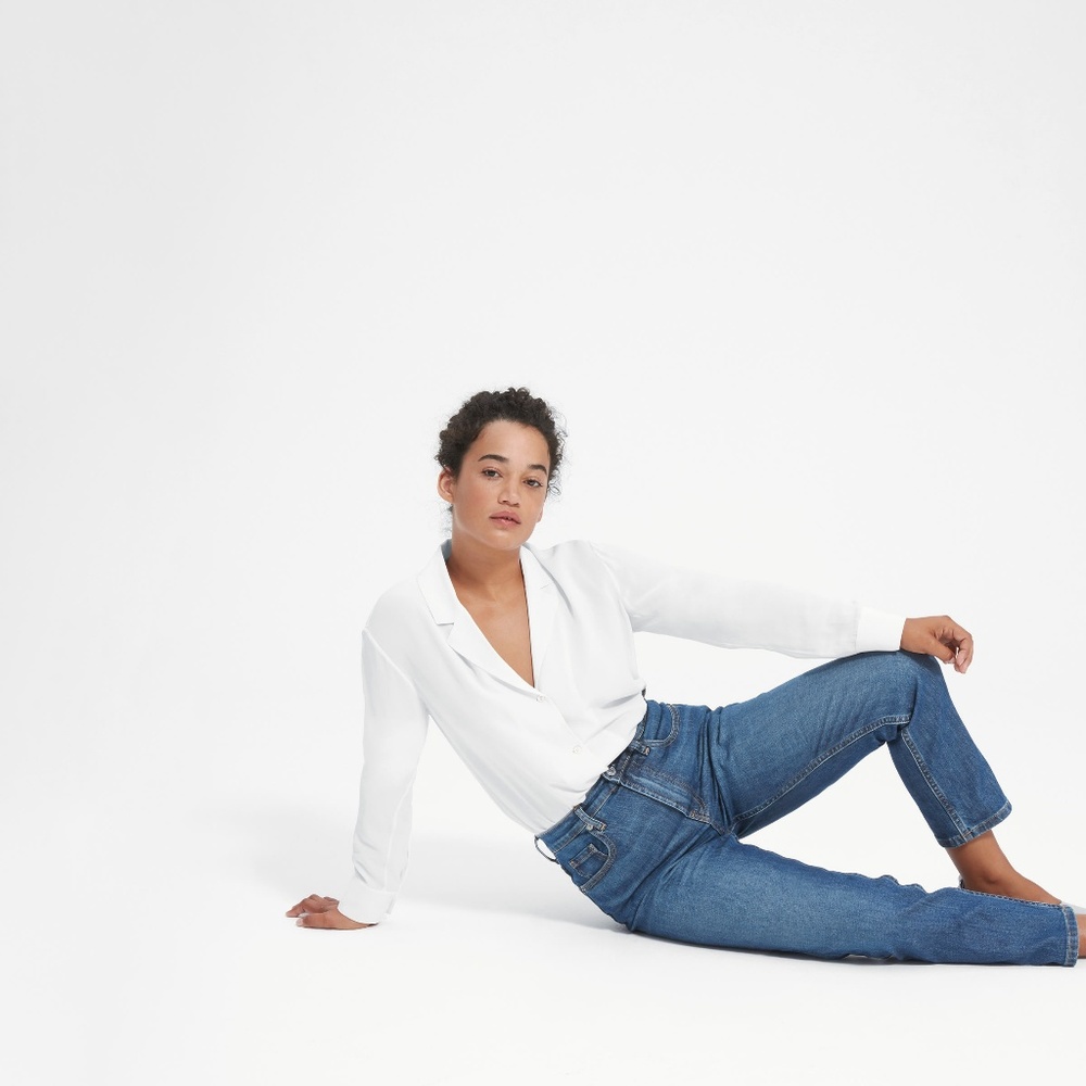 The Clean Silk Notch Shirt - Picture 1 of 6